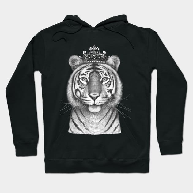 The Queen Tigress Hoodie by kodamorkovkart